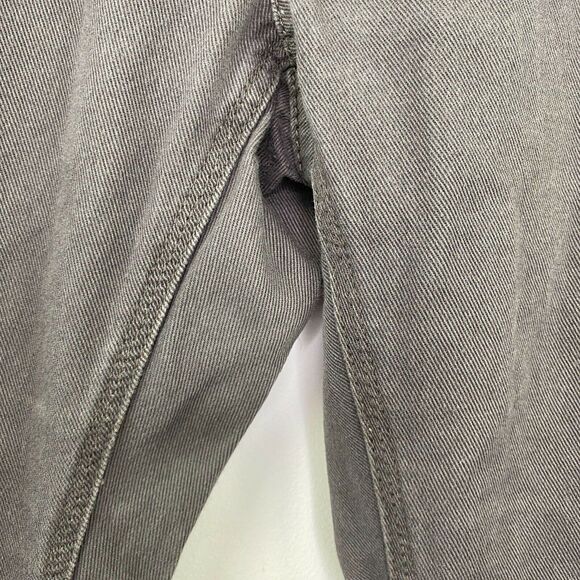 21 Men American Brand Grey Colored Straight Leg Jeans Men's Size 32 - Picture 6 of 7